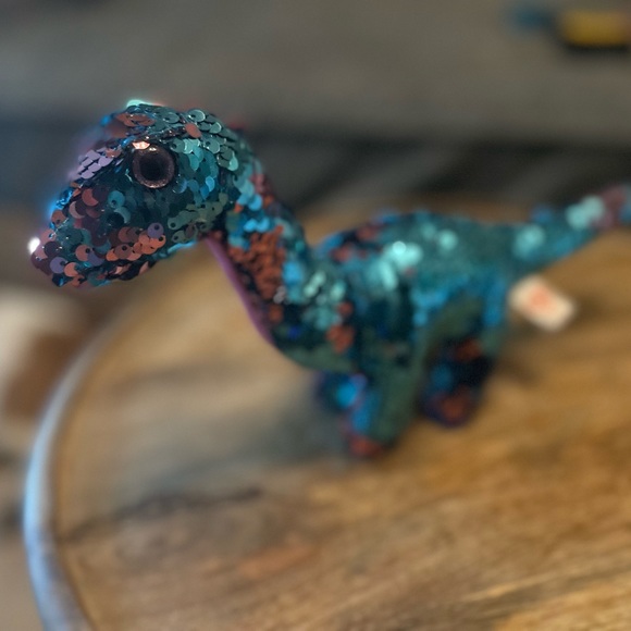 🦕 TY Flippables Tremor Dinosaur Sequins Limited Addition! 🦕 - Picture 2 of 15